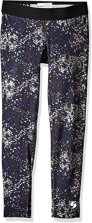 Soffe Girls Dri Legging - Moisture-Wicking, Low-Rise Compression Fit