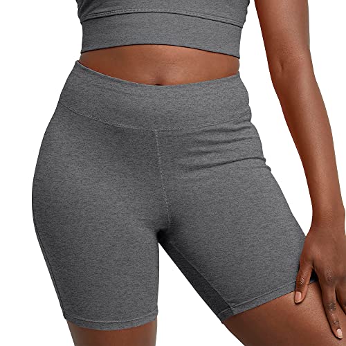 Hanes Womens Stretch Jersey Bike Short