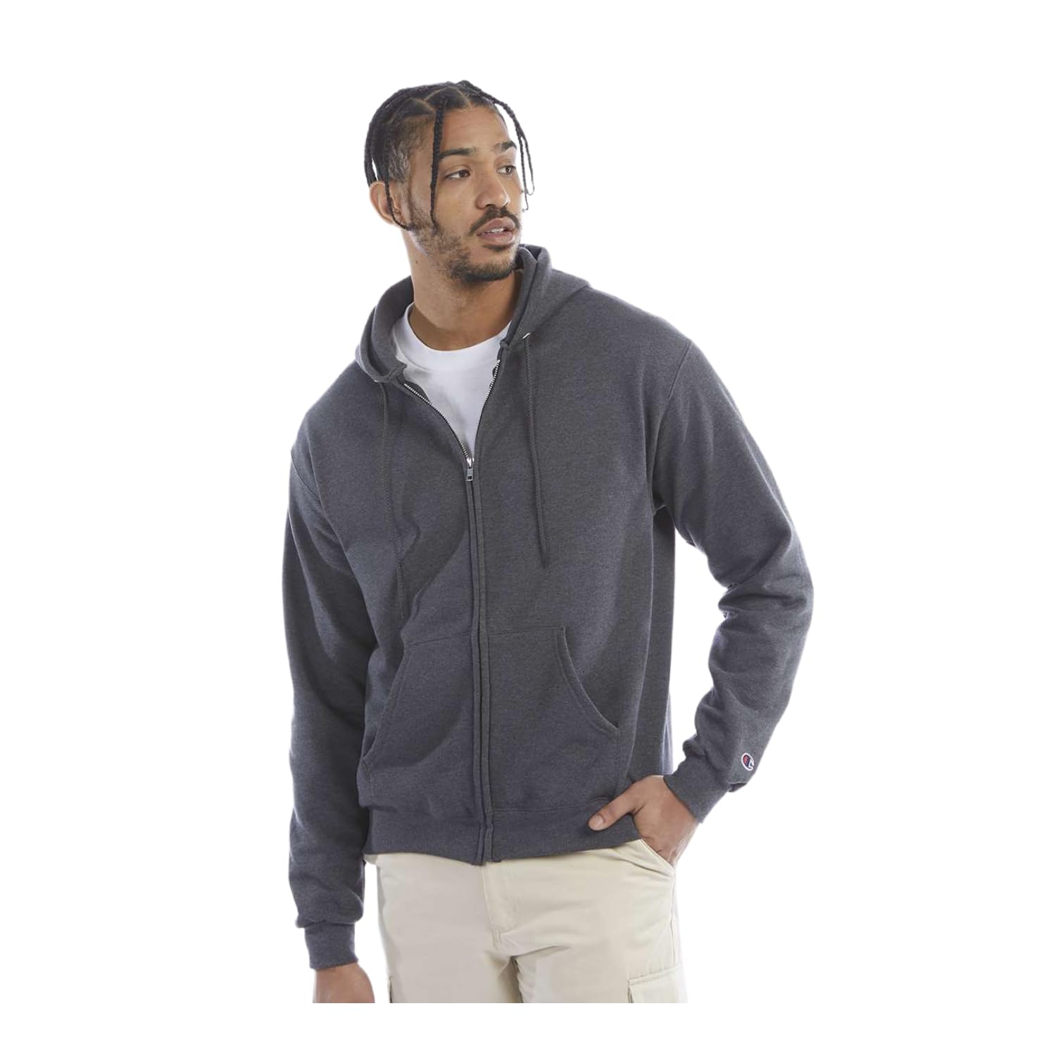 Champion S800 Men’s Powerblend Full-Zip Hoodie