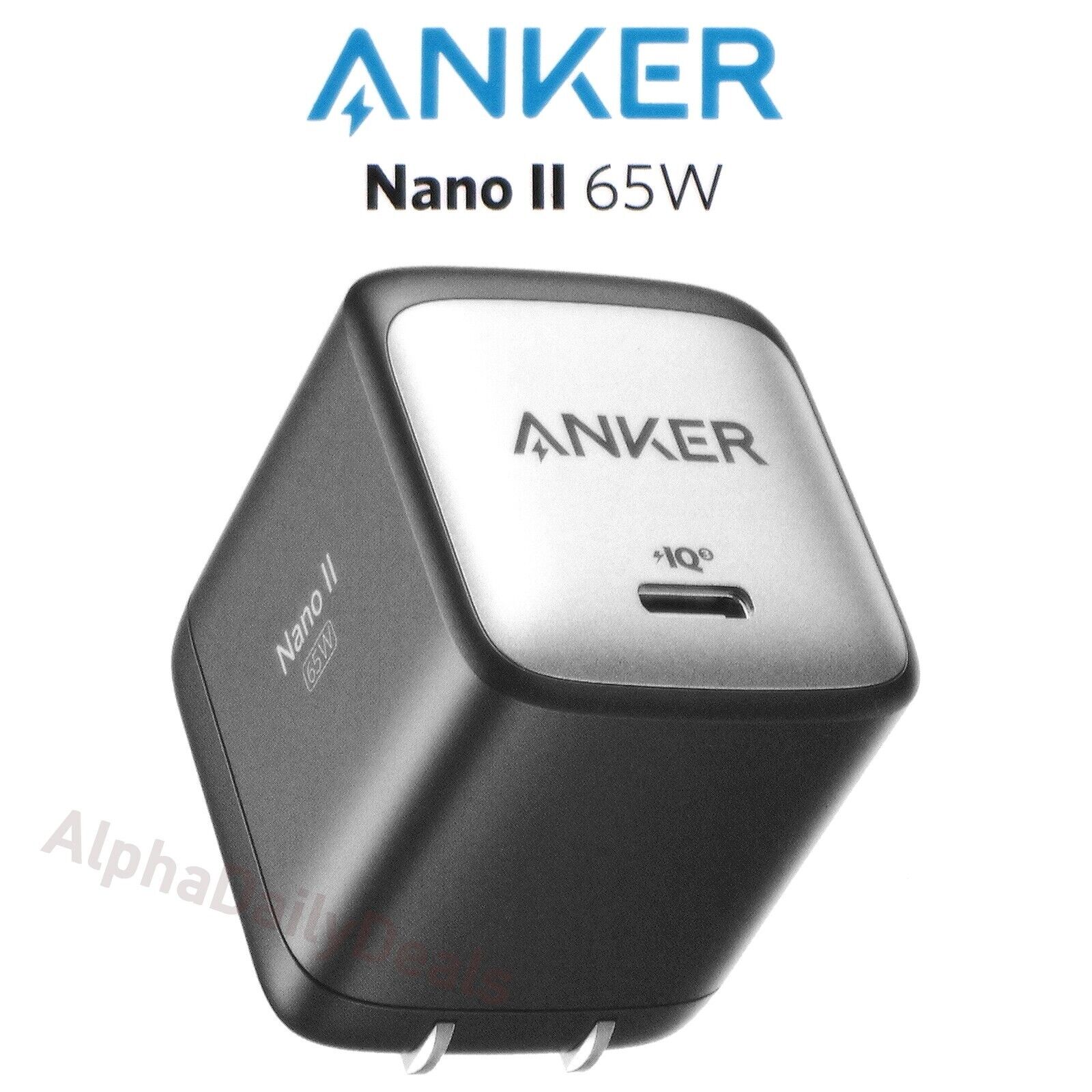 Anker Nano II 65W USB-C Super Fast Charger Adapter for iPhone 15 14 S23 Ultra
