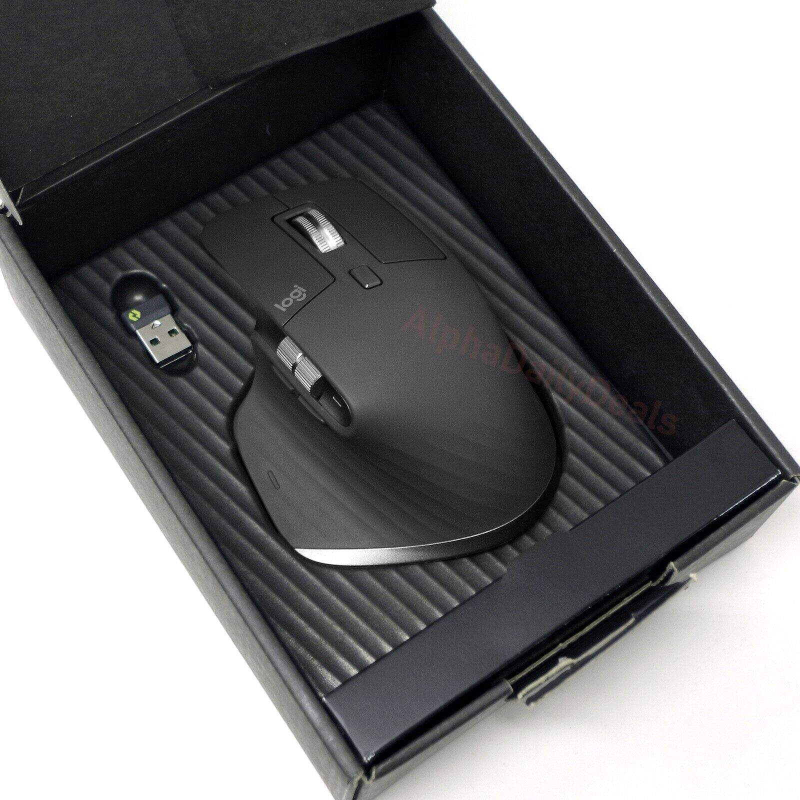Logitech MX Master 3S Performance Wireless USB Bluetooth Mouse Black