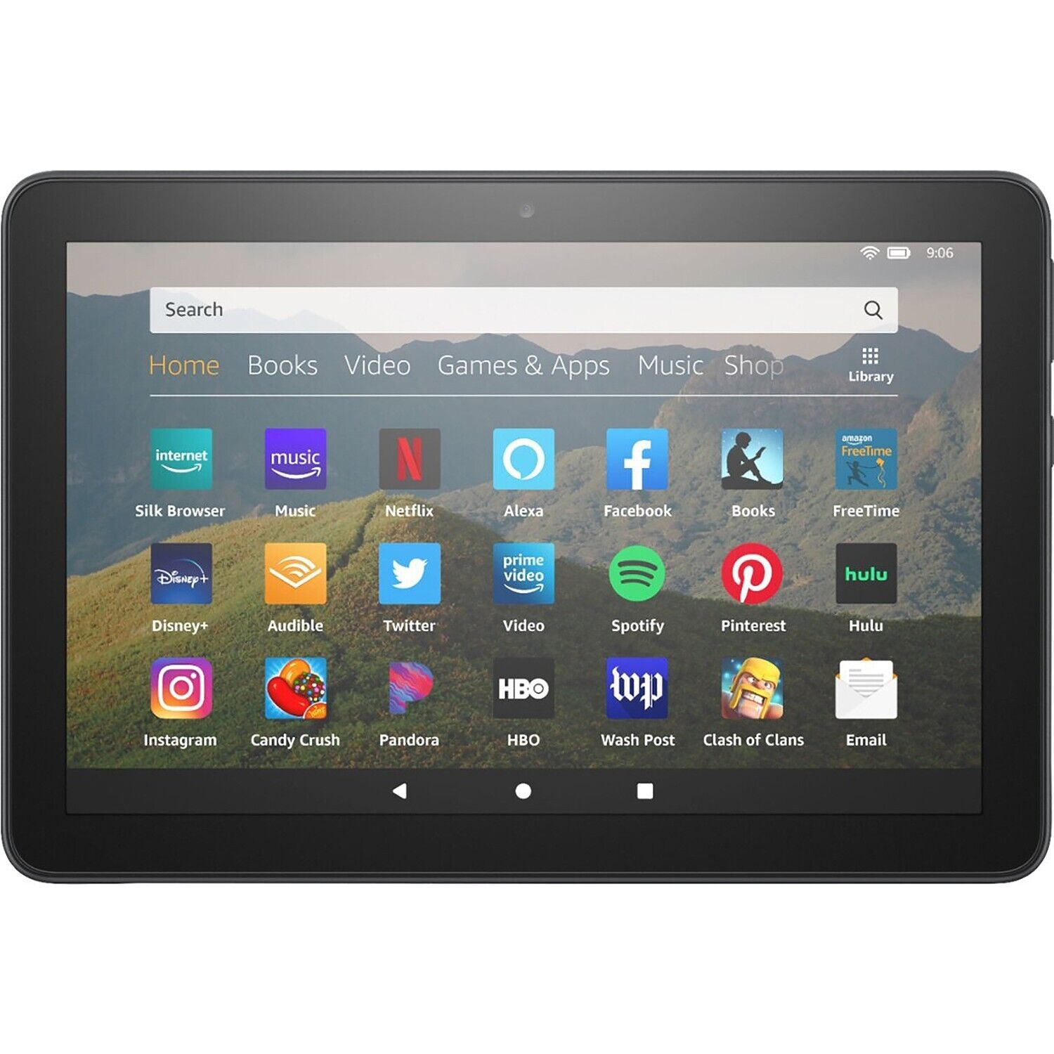 NEW Amazon Fire HD 8 Tablet 32GB Wi-Fi 8-inch Black 10th Generation 2GB RAM