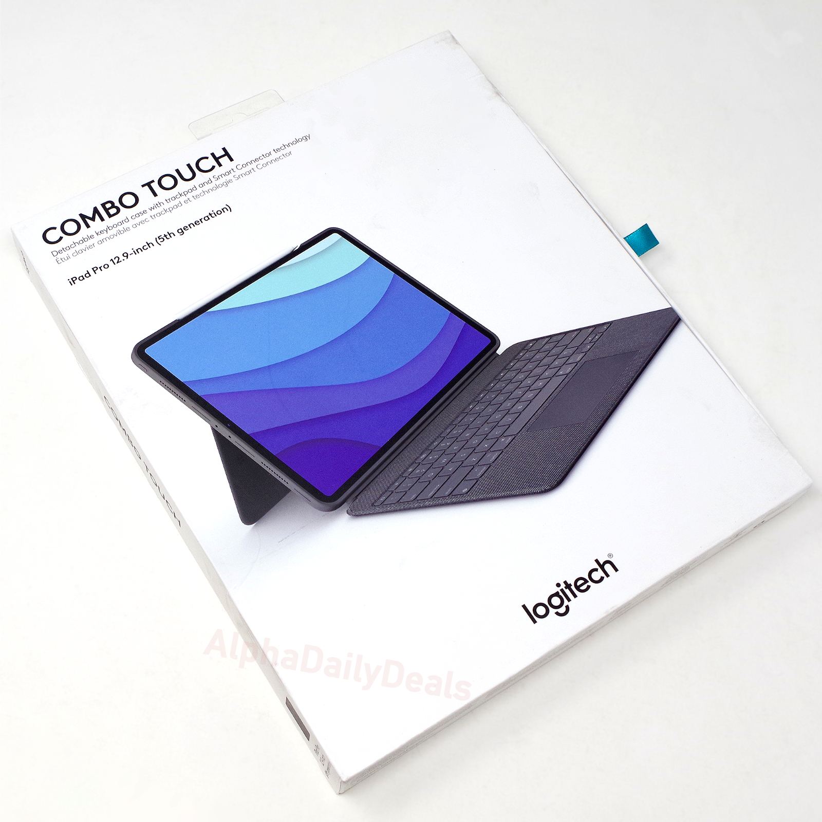 Logitech Combo Touch Detach Keyboard Case for Apple iPad Pro 12.9" 5th 6th Gen
