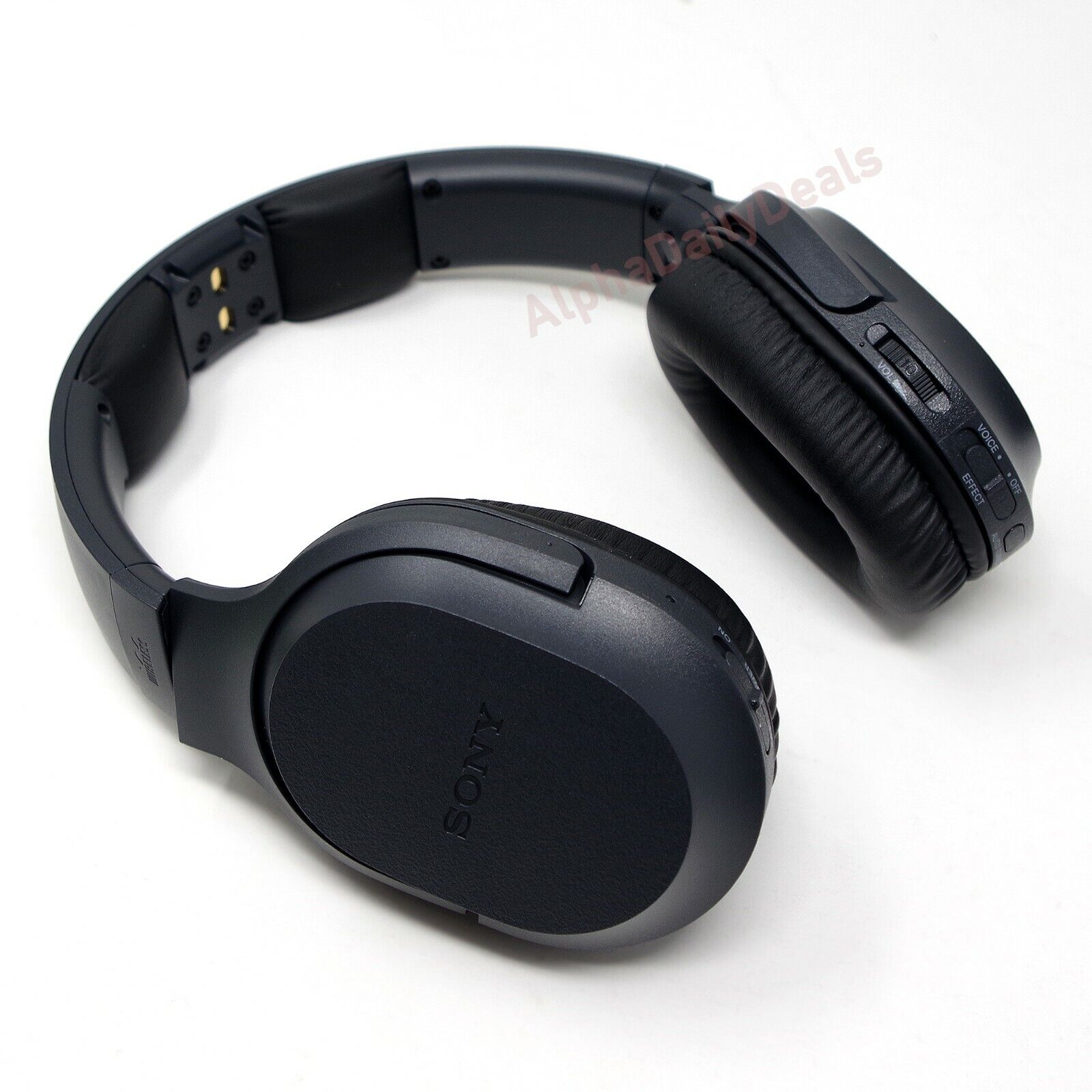 Sony WHRF400 RF Wireless Over Ear Home Theater Headphones Black