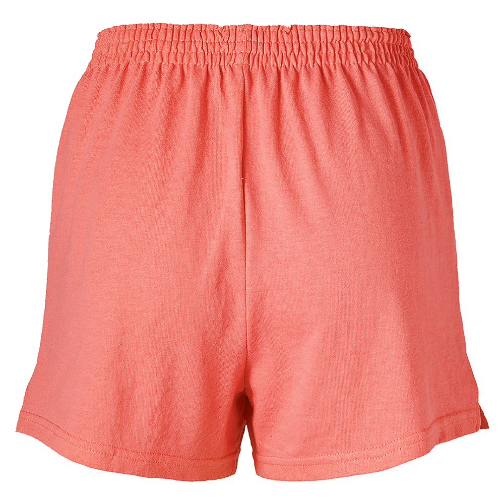 SOFFE Womens Authentic Shorts Fiery Coral Pink Cotton