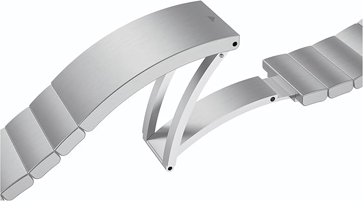 Galaxy Watch4 Classic Metal Link Band (Small, Silver)  Samsung Official