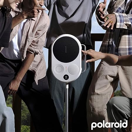 Polaroid P4 Music Player (Black)  Large-Room Bluetooth Speaker