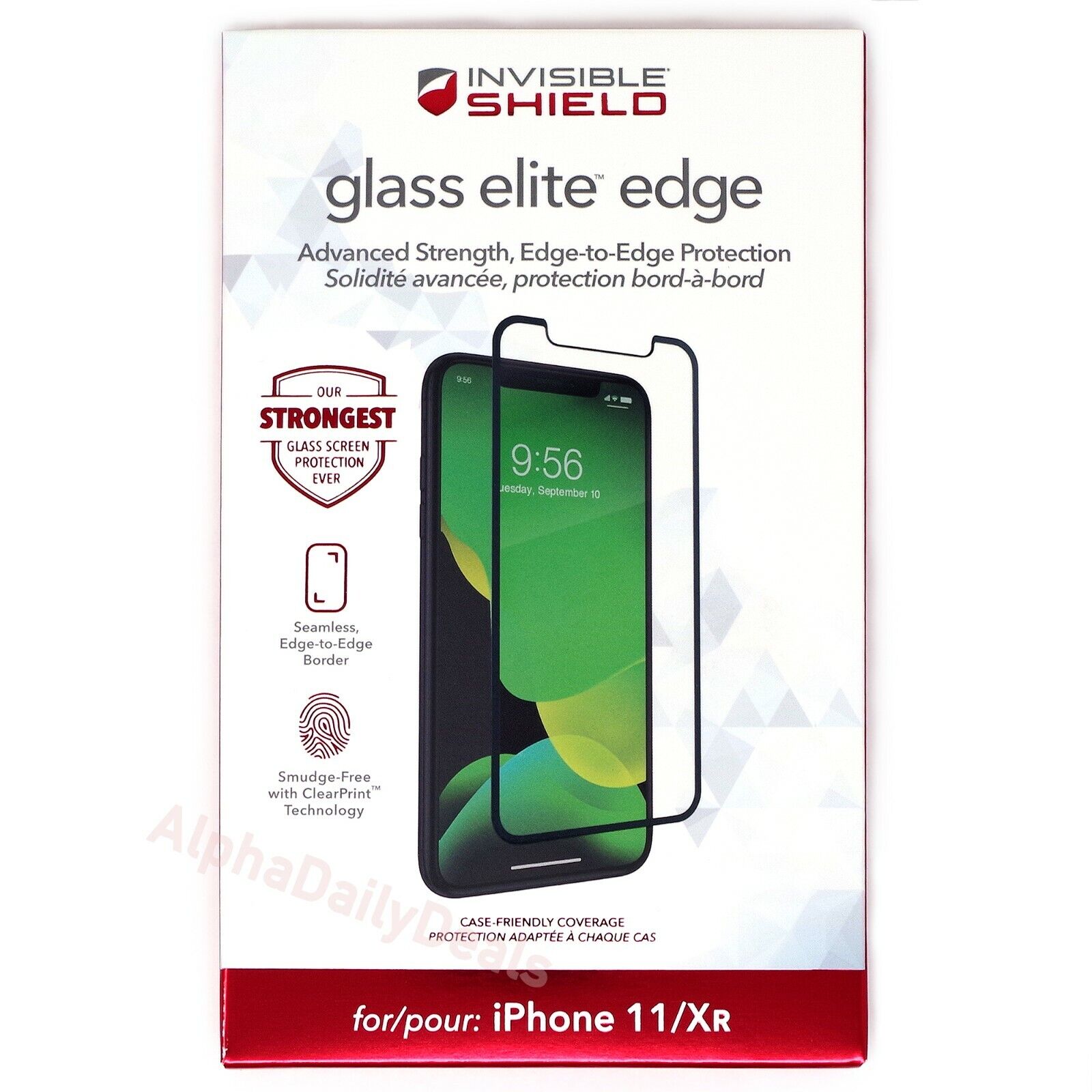 ZAGG InvisibleShield Glass Elite Edge for iPhone 11/XR