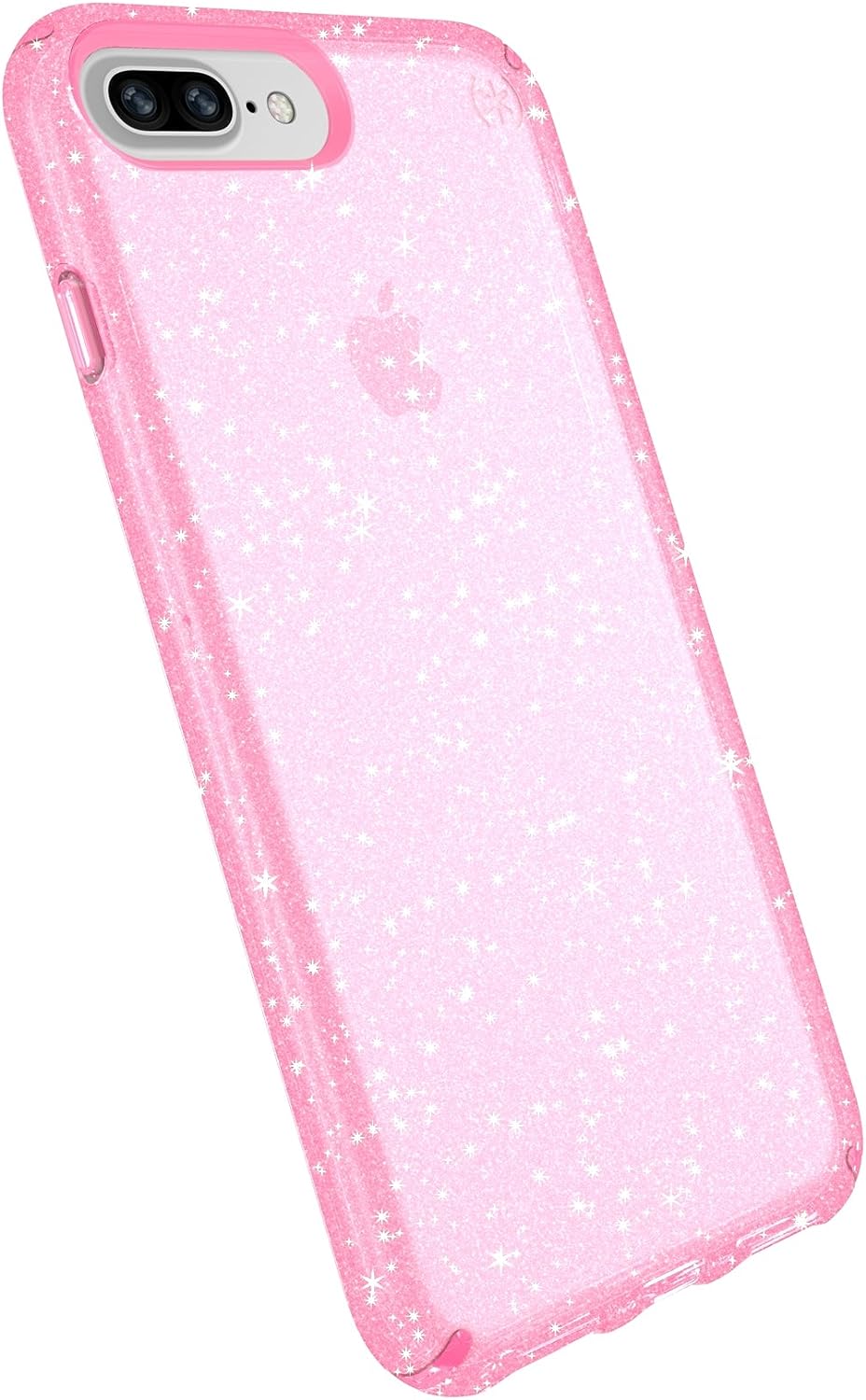 Speck Presidio Glitter iPhone 8 Plus/7 Plus/6 Plus Case (Bella Pink/Gold)