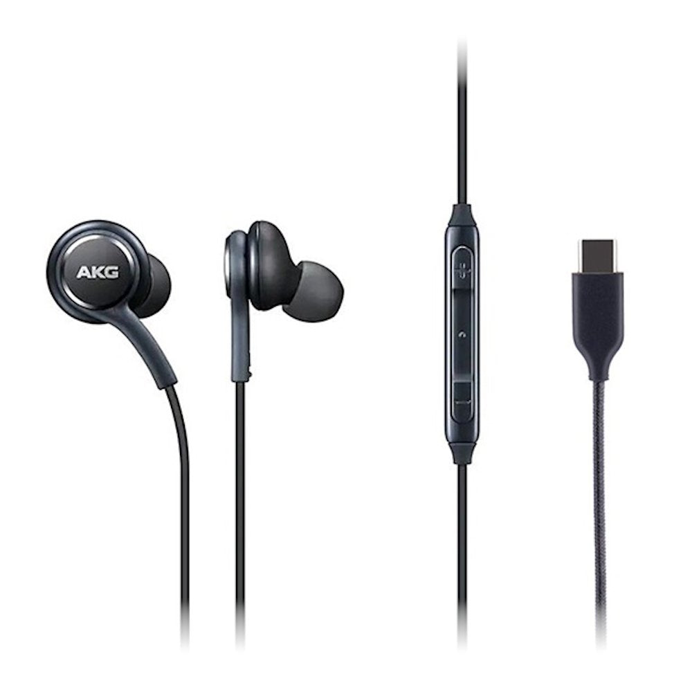 ElloGear OEM Earbuds for Samsung Galaxy S10 (AKG)  Type-C, Black