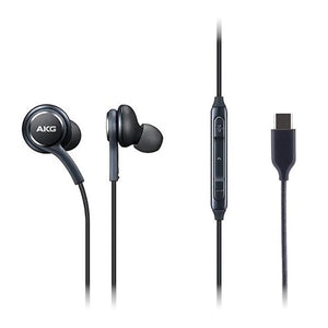 ElloGear OEM Earbuds for Samsung Galaxy S10 (AKG)  Type-C, Black