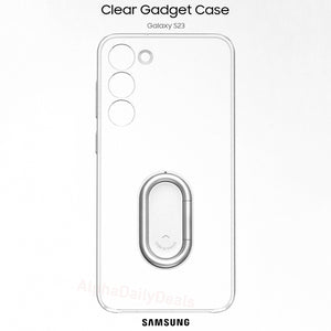 Samsung Galaxy S23 Clear Gadget Phone Case (Transparent)  US Version
