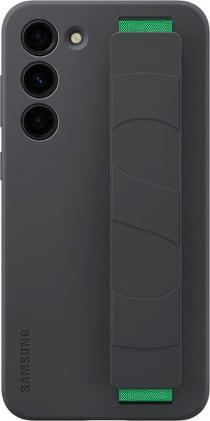Samsung Galaxy S23+ Silicone Grip Phone Case (Black)  US Version