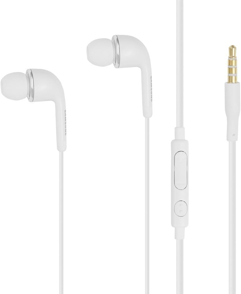 Samsung 3.5mm Premium Sound Earbud Headphones (White)