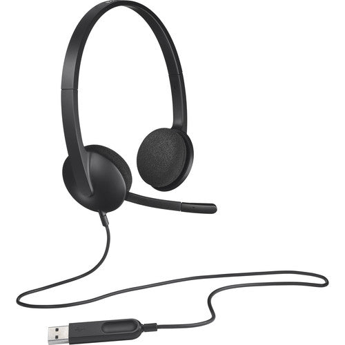 Logitech USB Headset H340, Stereo, USB Headset for Windows and Mac