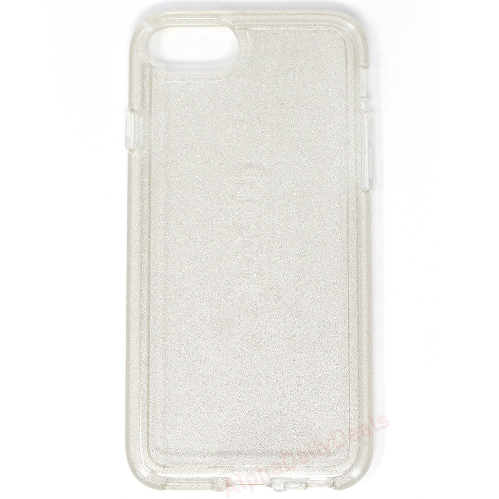 Speck Presidio Clear + Glitter iPhone SE/8/7/6 Case  Gold Glitter/Clear