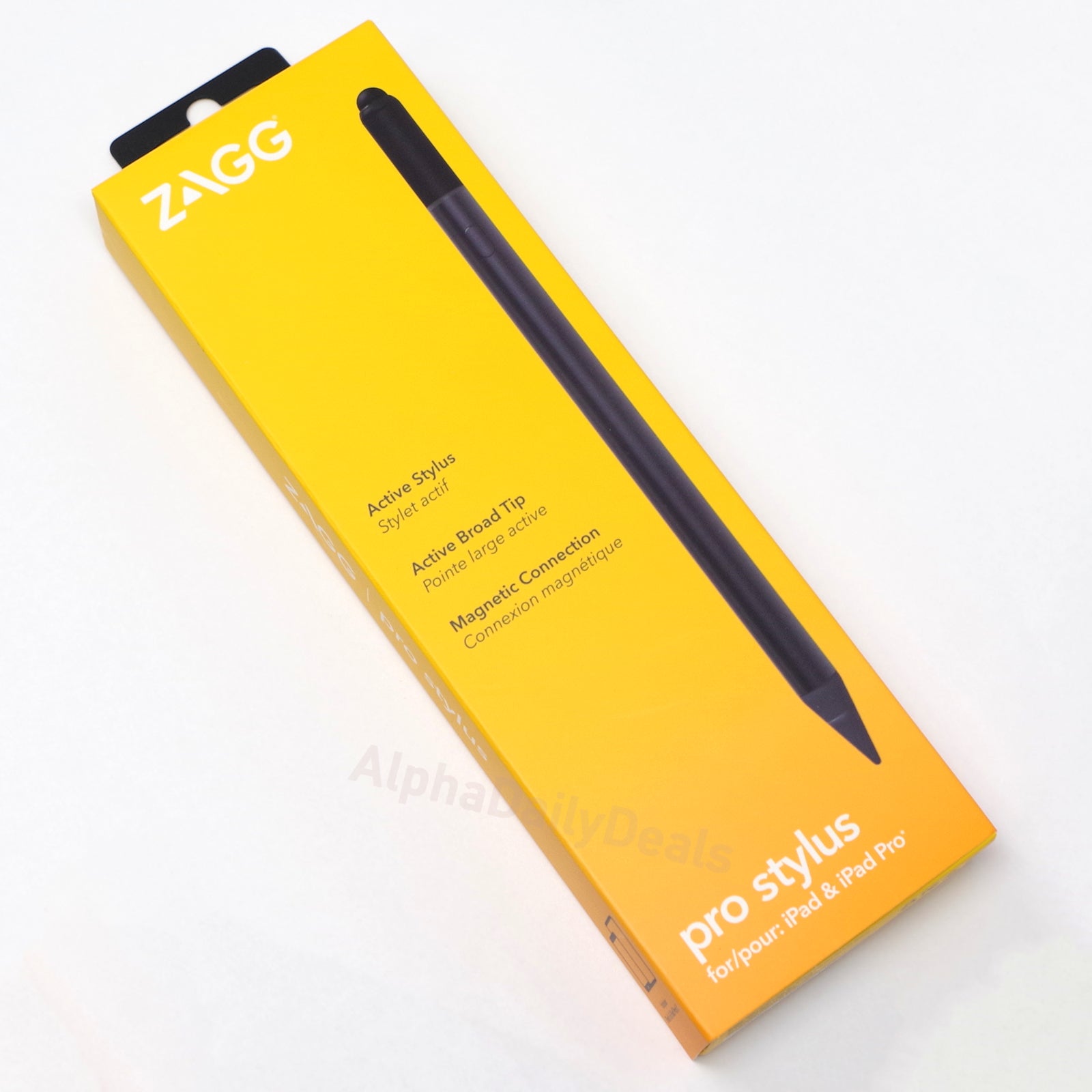 ZAGG Pro Stylus – Active & Capacitive Tips, Palm Rejection, Tilt Recognition