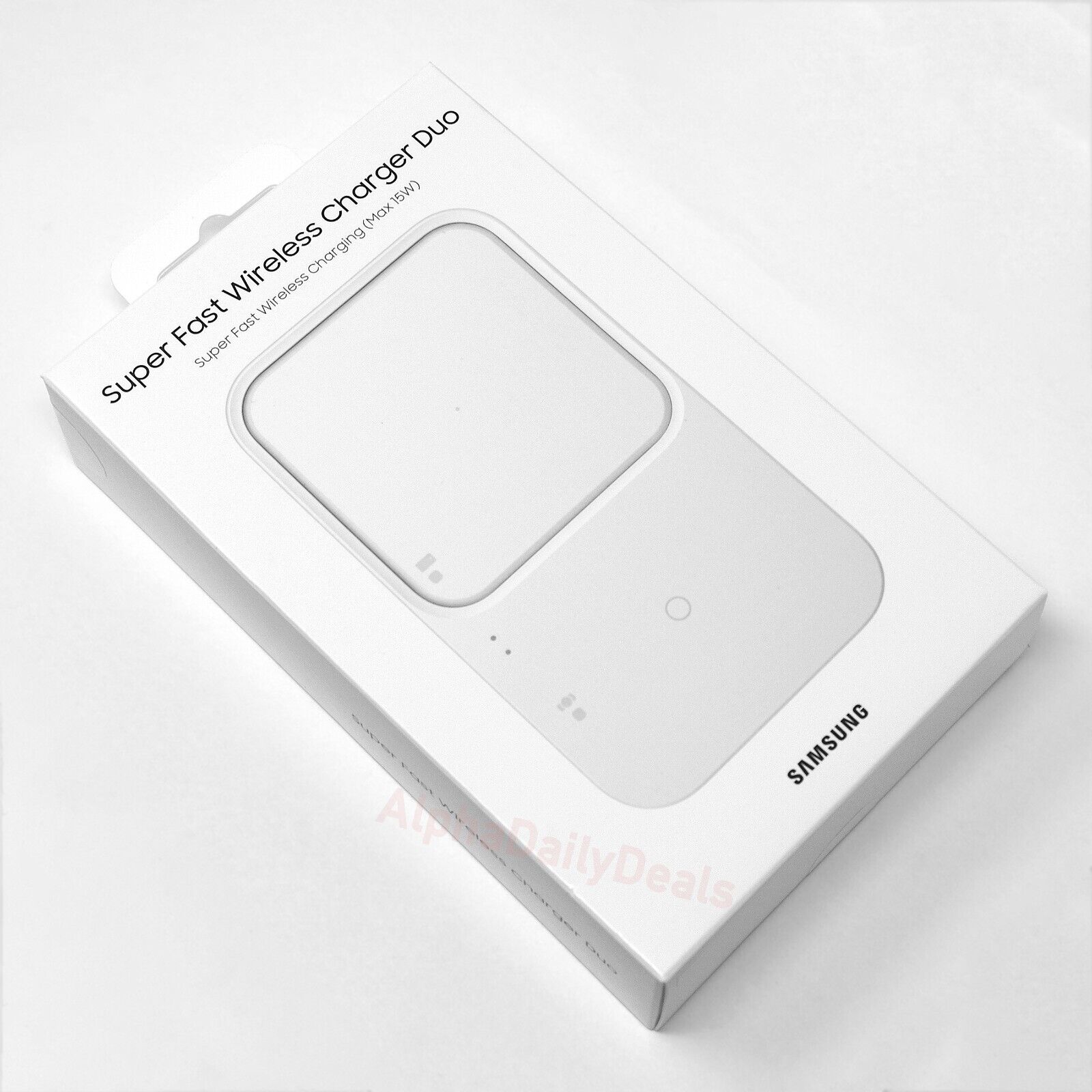 Samsung 15W Wireless Charger Duo [2022] (White)