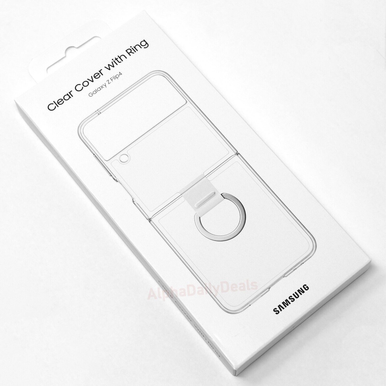 Samsung Galaxy Z Flip4 Clear Cover with Ring – US Version