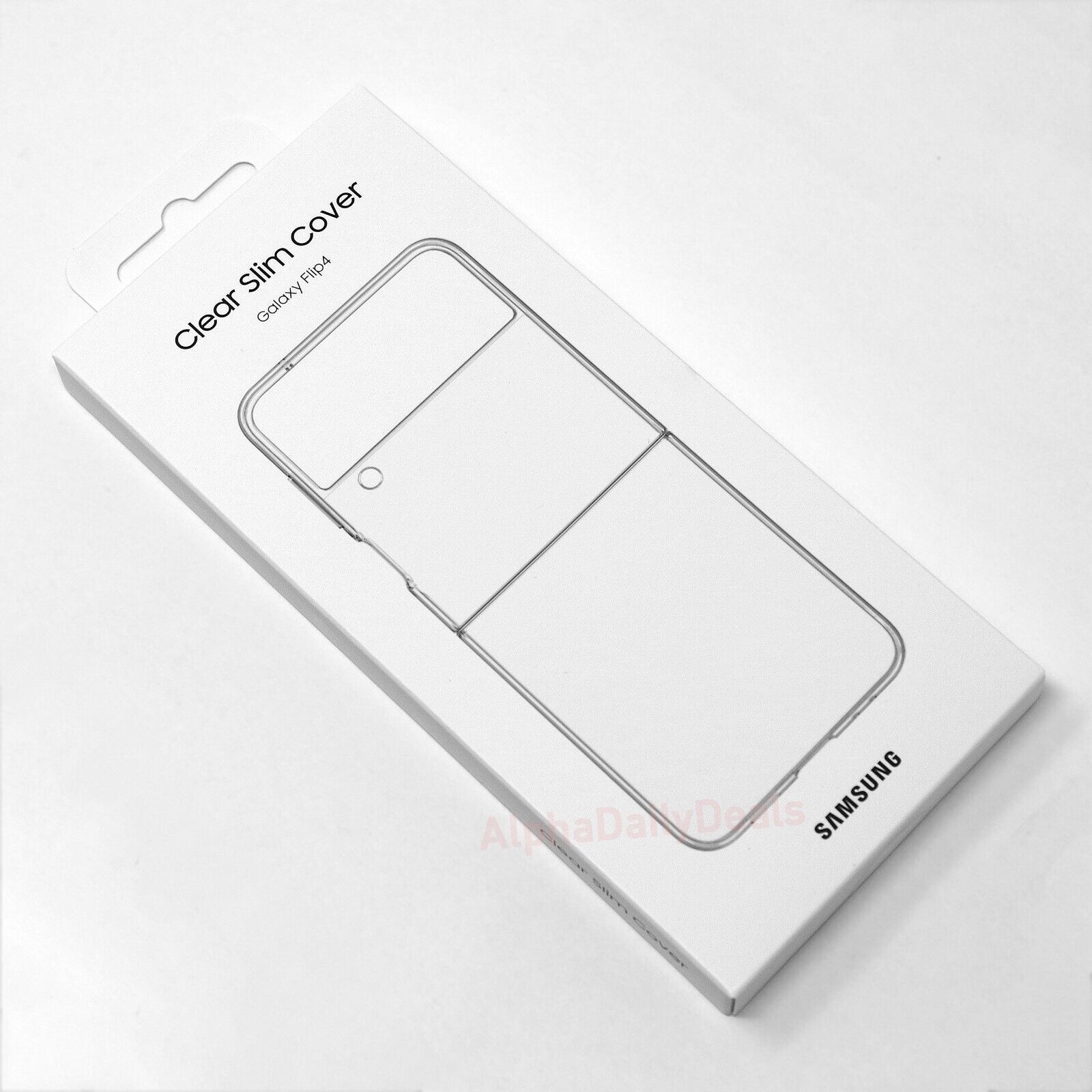 Samsung Galaxy Z Flip4 Clear Slim Cover (Transparent) – US Version