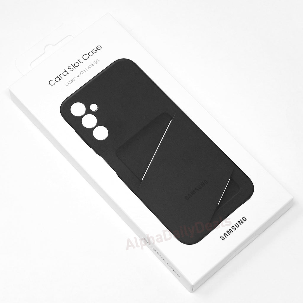 Samsung Galaxy A14 Card Slot Case (Black)  US Version