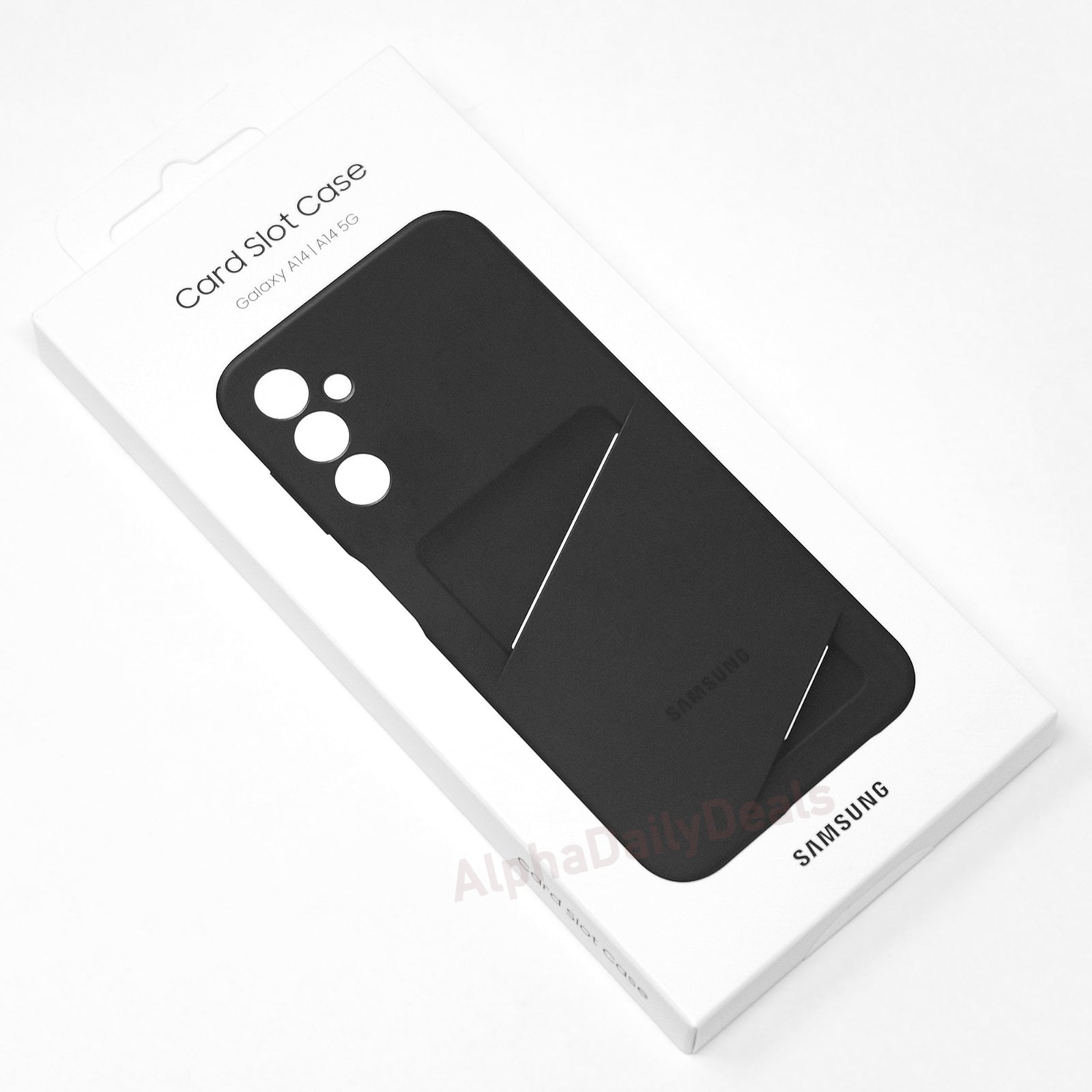 Samsung Galaxy A14 Card Slot Case (Black)  US Version