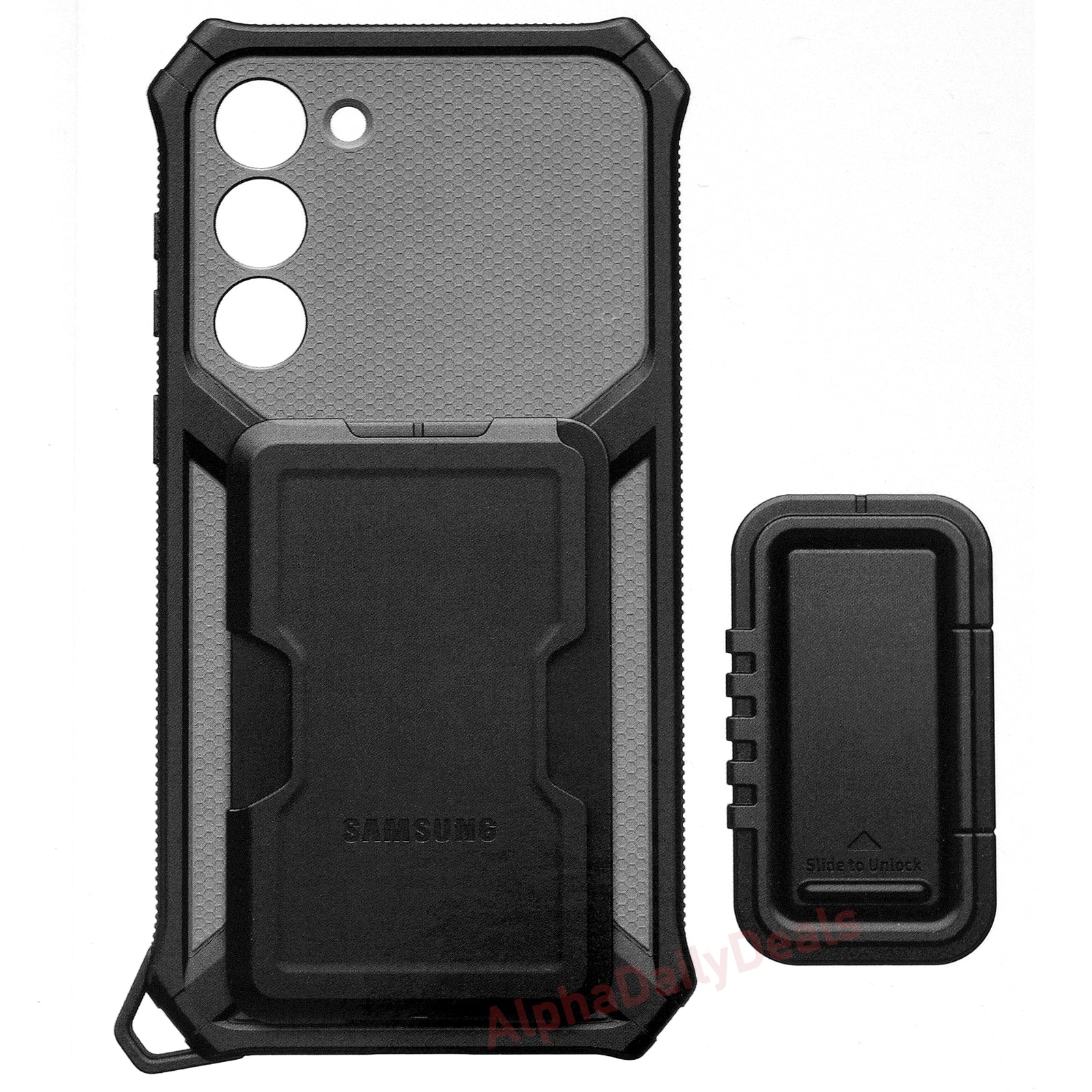 Samsung Galaxy S23 Rugged Gadget Case (Titan) – US Version