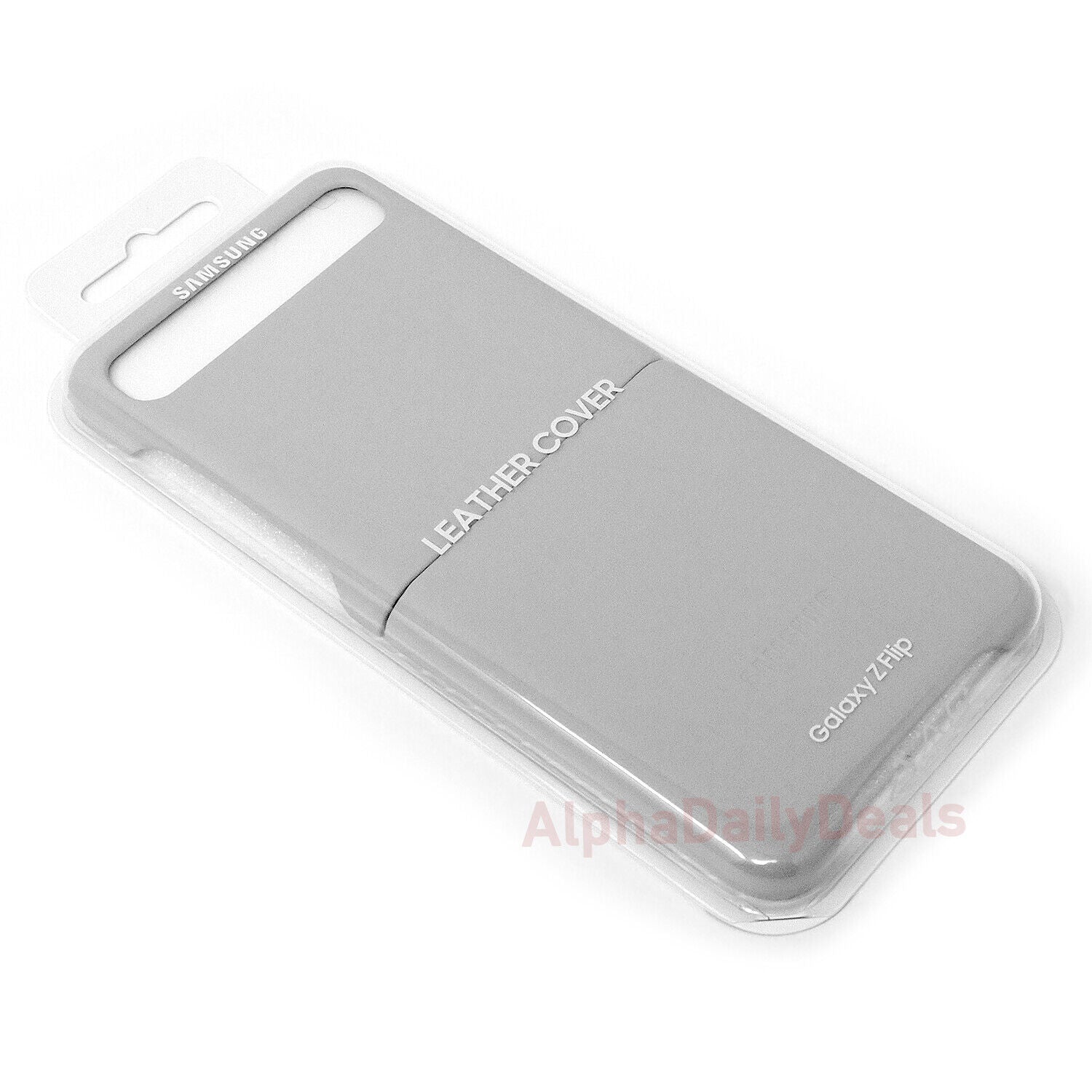 Samsung SA Bloom Leather Cover (Silver)