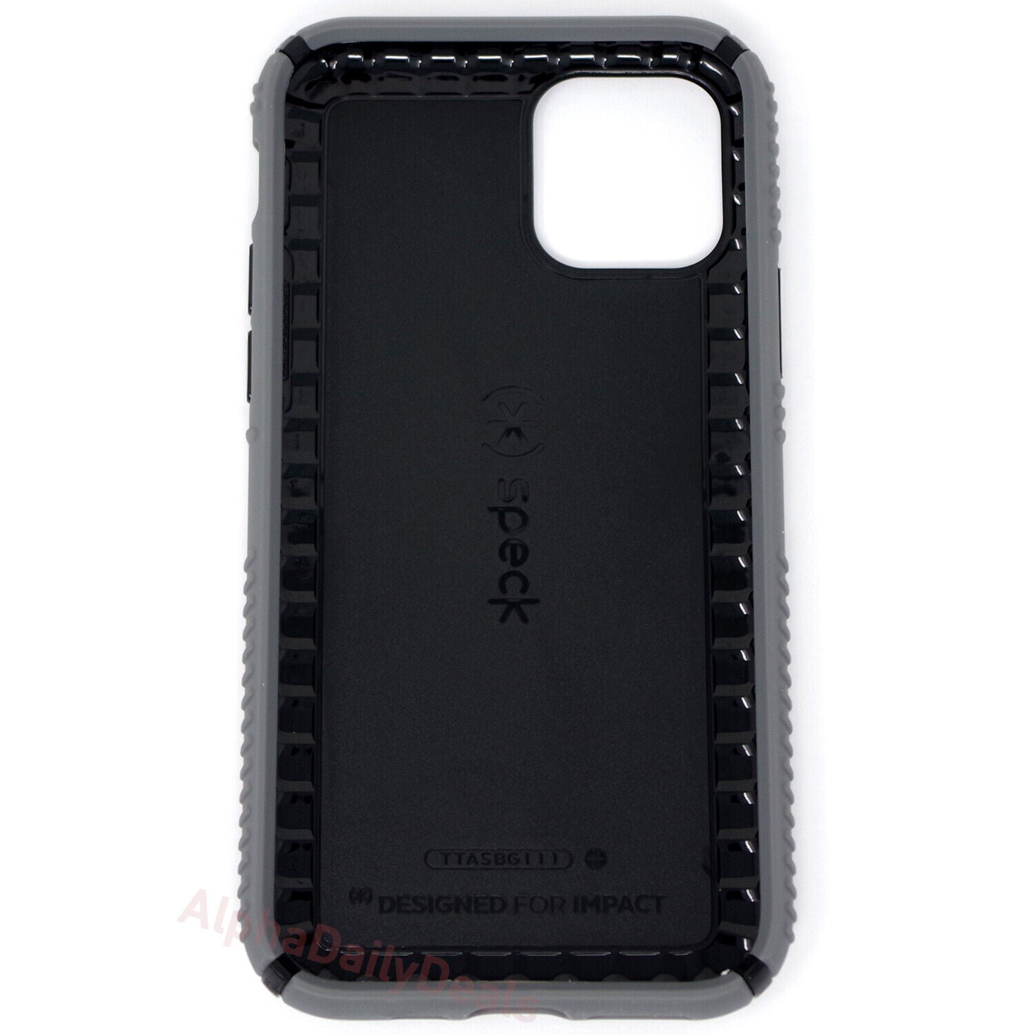 Speck Presidio2 Grip iPhone 11 Pro Case – Graphite Grey/Cathedral Grey/Black/Blood Red