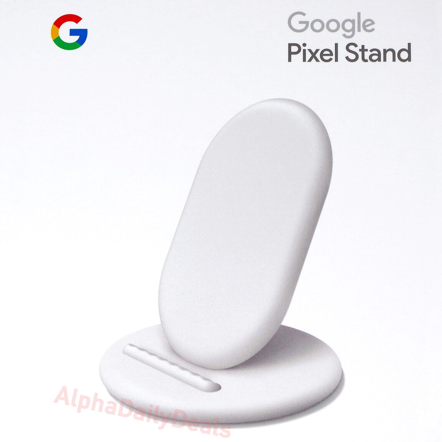 Google Wireless Charger Pixel 3, Pixel 3XL - White | Soft Cotton Blend, Comfort Fit