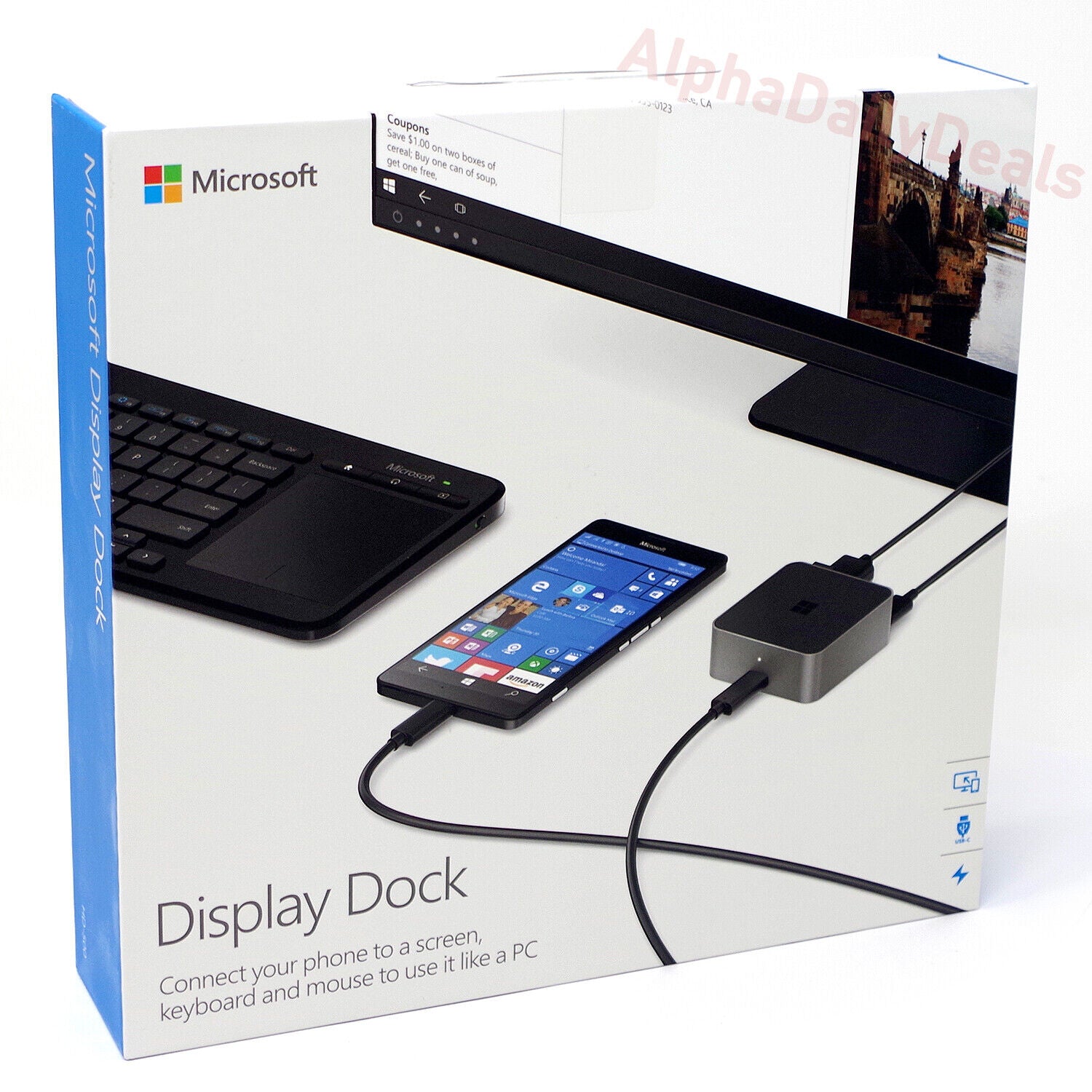 Microsoft HD-500 Display Dock for Lumia 950/950 XL (Black)