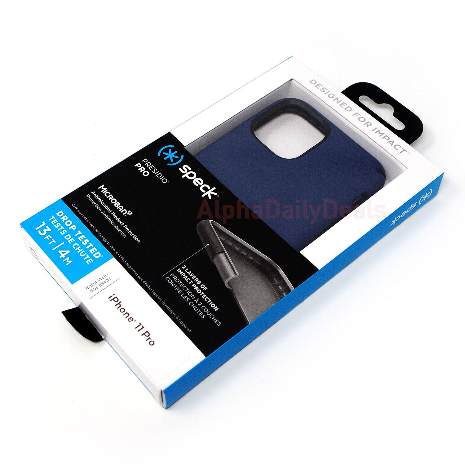 Speck Presidio Pro iPhone 11 Pro Case – Coastal Blue/Black