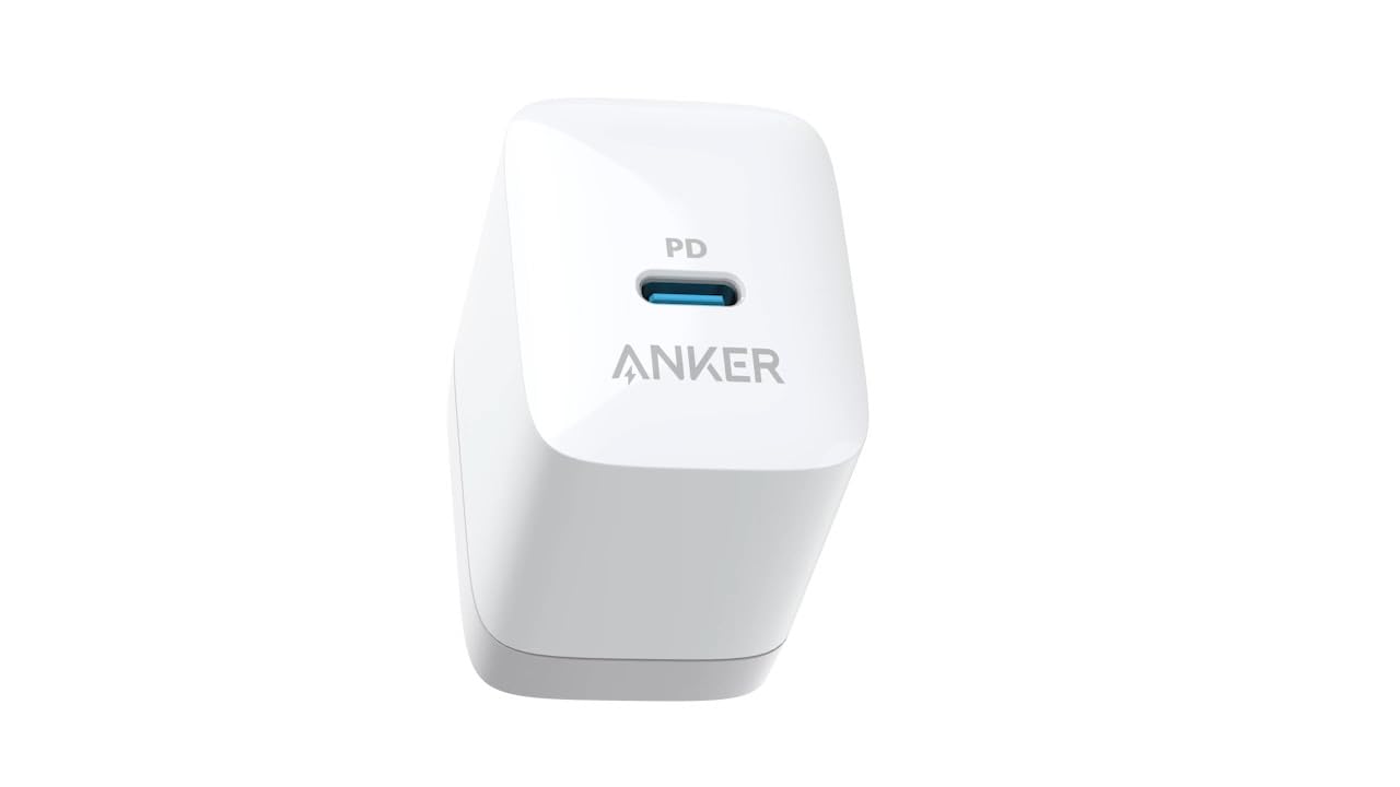 Anker PowerPort III 20W USB-C Wall Charger (Foldable Plug)