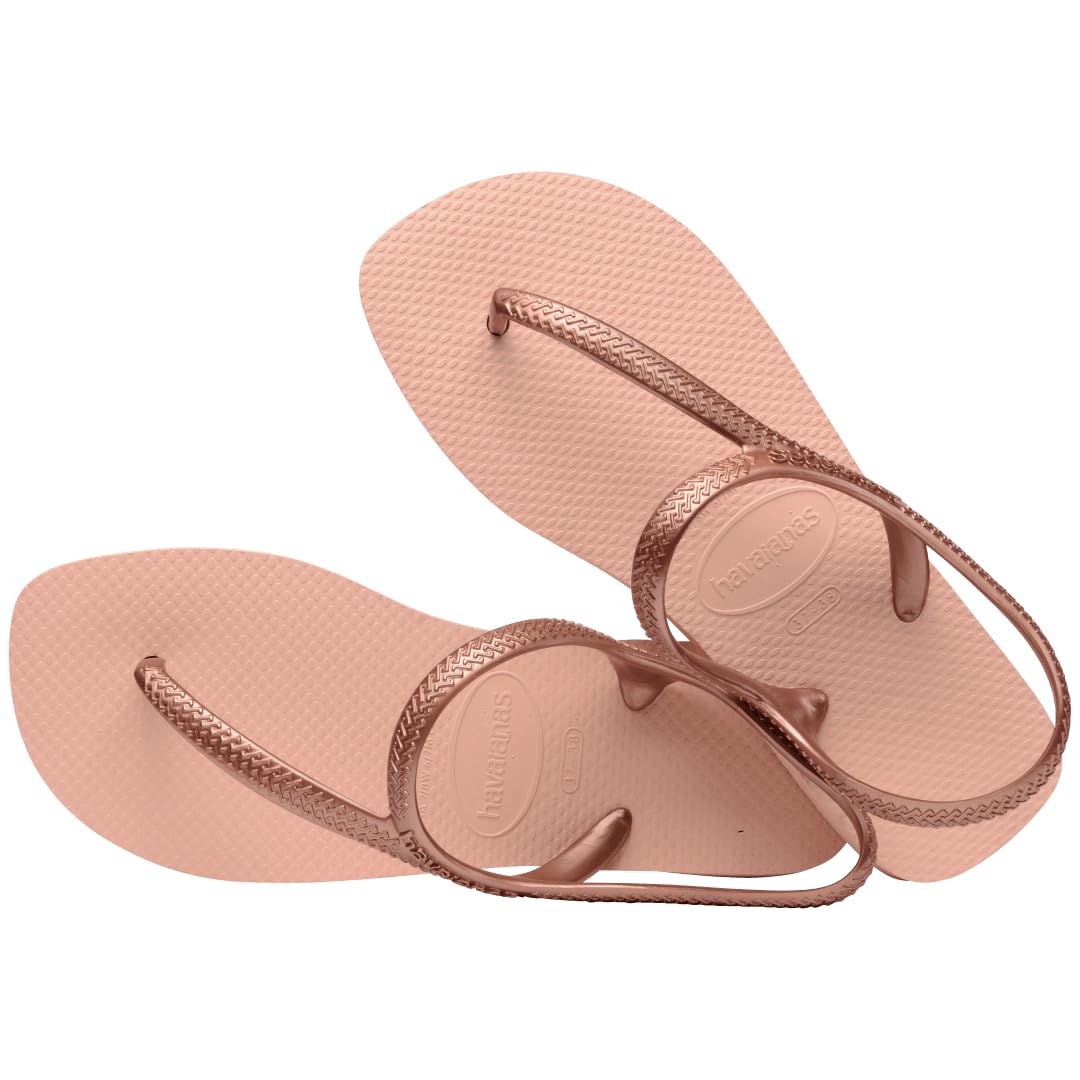 Havaianas Women's Flash Urban Sandals, Ballet Rose/Golden Blush (9/10W)