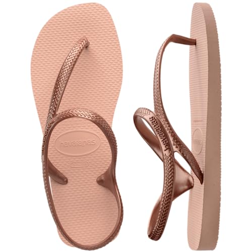 Havaianas Women’s Flash Urban Sandals (Ballet Rose/Golden Blush, 9/10W)