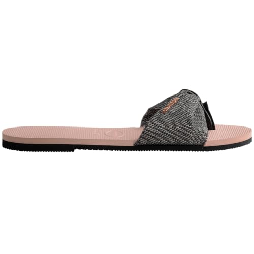 Havaianas You St. Tropez Shine Flip-Flop, Ballet Rose (7/8 US)