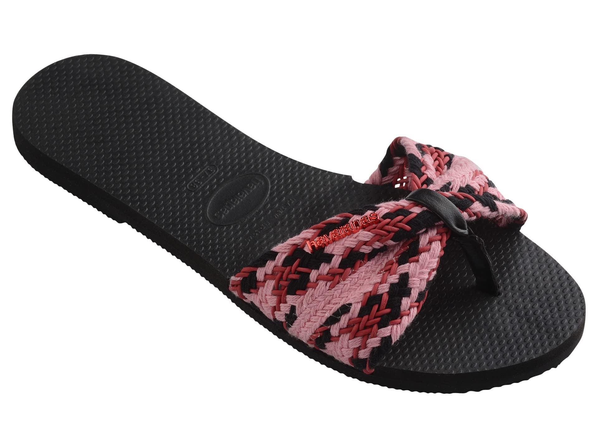 Havaianas You St. Tropez Mesh Flip Flop, Black (9/10 US)