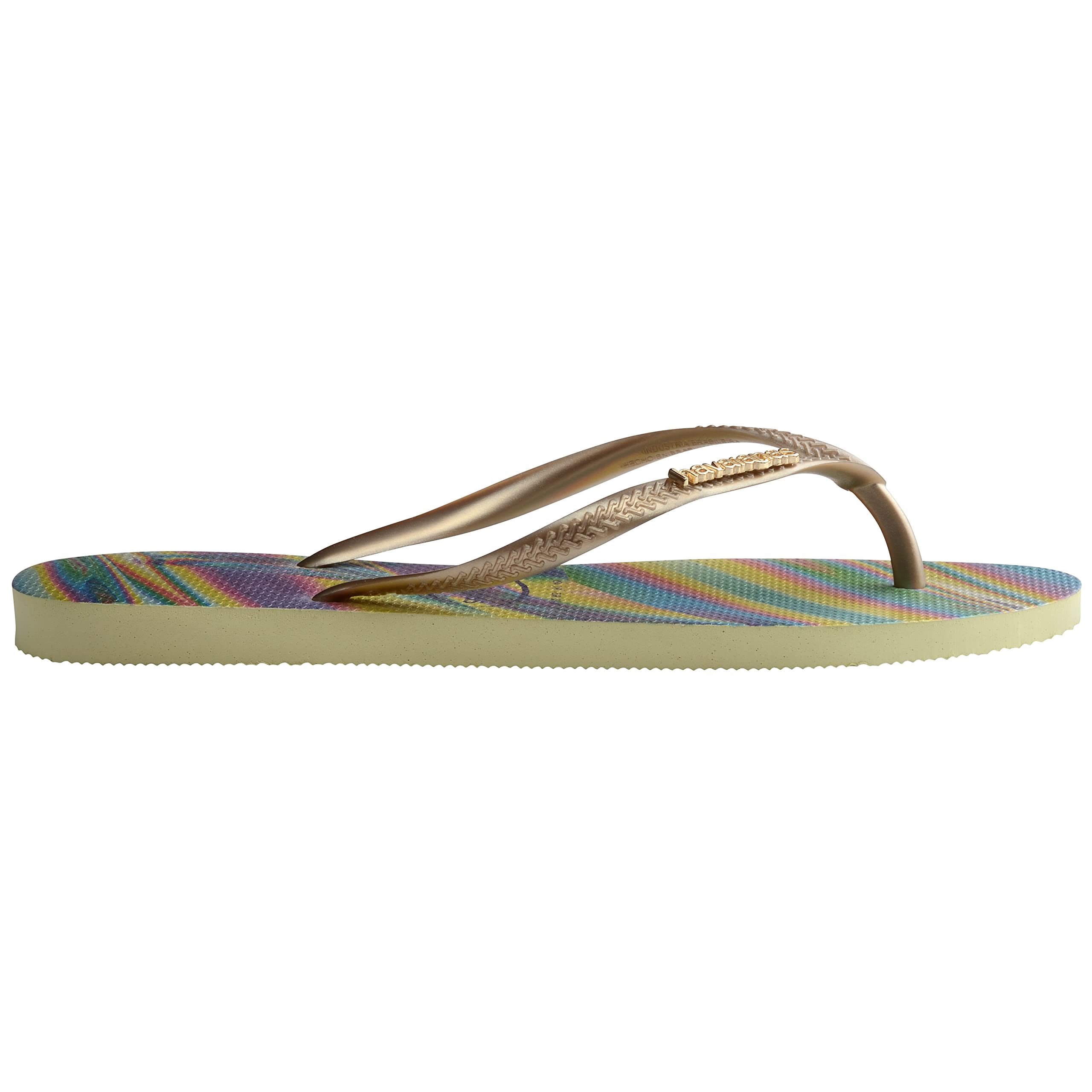 Havaianas Slim Iridescent Flip Flop – Lime Green (9/10 US)