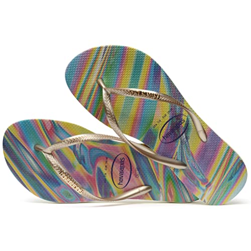 Havaianas Slim Iridescent Flip Flop – Lime Green (9/10 US)