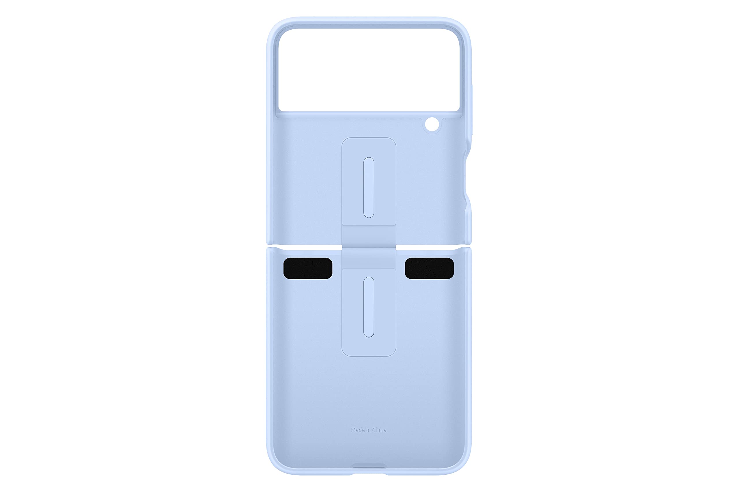 Samsung Galaxy Z Flip4 Silicone Cover with Ring (Arctic Blue) – US Version