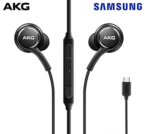 ElloGear OEM Earbuds for Samsung Galaxy S10 (AKG) – Type-C, Black