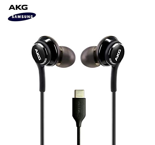 ElloGear OEM Earbuds for Samsung Galaxy S10 (AKG) – Type-C, Black