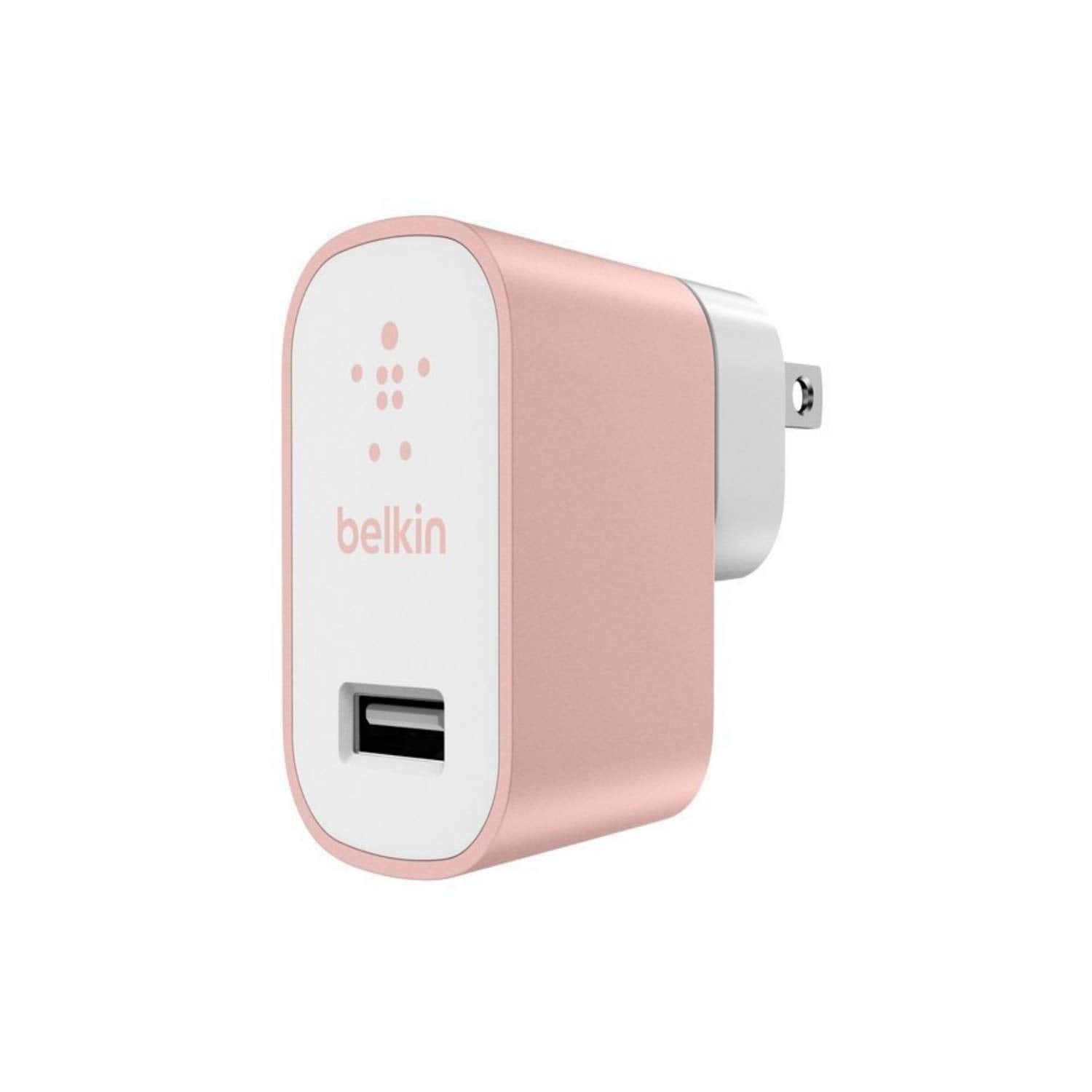 Belkin Mixit Metallic Charger Bundle (4ft Micro USB, Rose Gold)