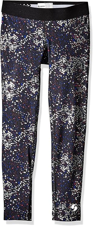 Soffe Girls Dri Legging (Space Metallic, Large)