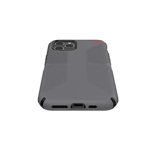 Speck Presidio2 Grip iPhone 11 Pro Case – Graphite Grey/Cathedral Grey/Black/Blood Red