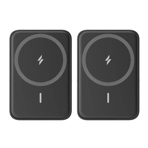 Anker MagGo Magnetic Wireless Charging 5,000mAh Power Bank 2-Pack