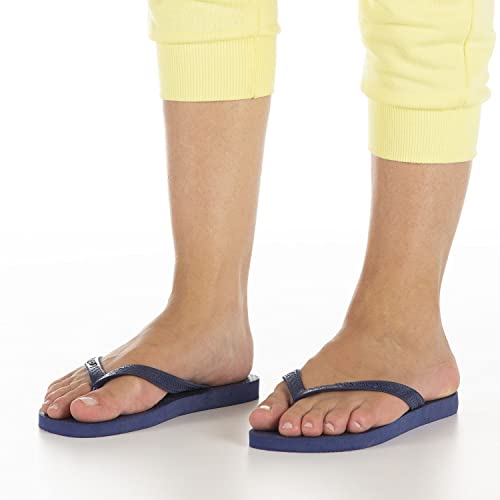 Havaianas Men’s Top Flip Flop – Navy (8 US)