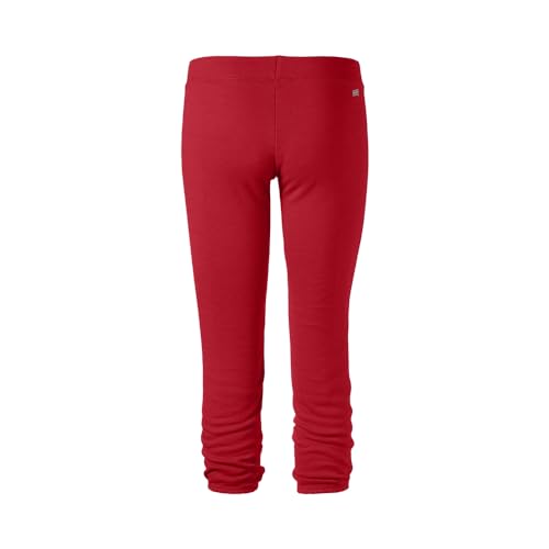 Soffe Women’s Juniors Football Capri – Red (Medium)