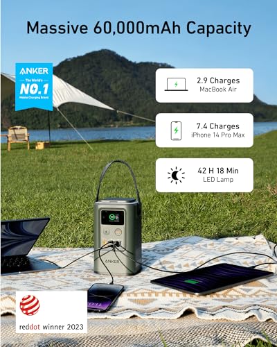 Anker PowerCore Reserve 192Wh (60,000mAh) Portable Power Station