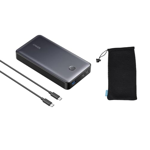 Anker Power Bank (PowerCore 24K), 65W, 24,000mAh